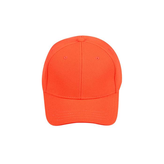 Winning Spirit CH77 Pique Mesh Cap. Fluoro Orange. OSFM - LOD Workwear