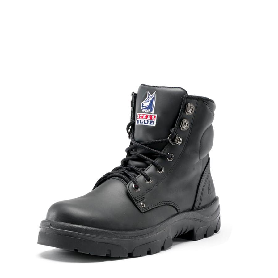 Steel Blue 312102 Argyle Lace-up Work and Safety Boot - Black - LOD ...