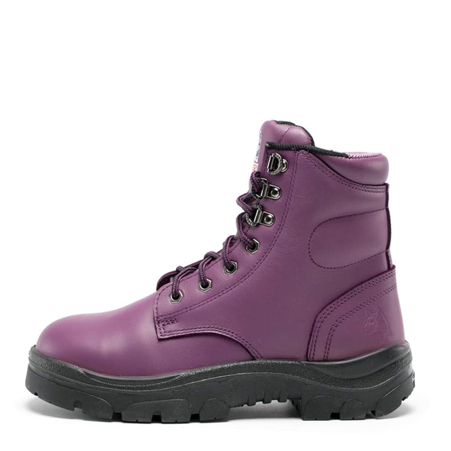 Steel Blue 512702 Argyle Ladies Safety Boot - Purple - LOD Workwear