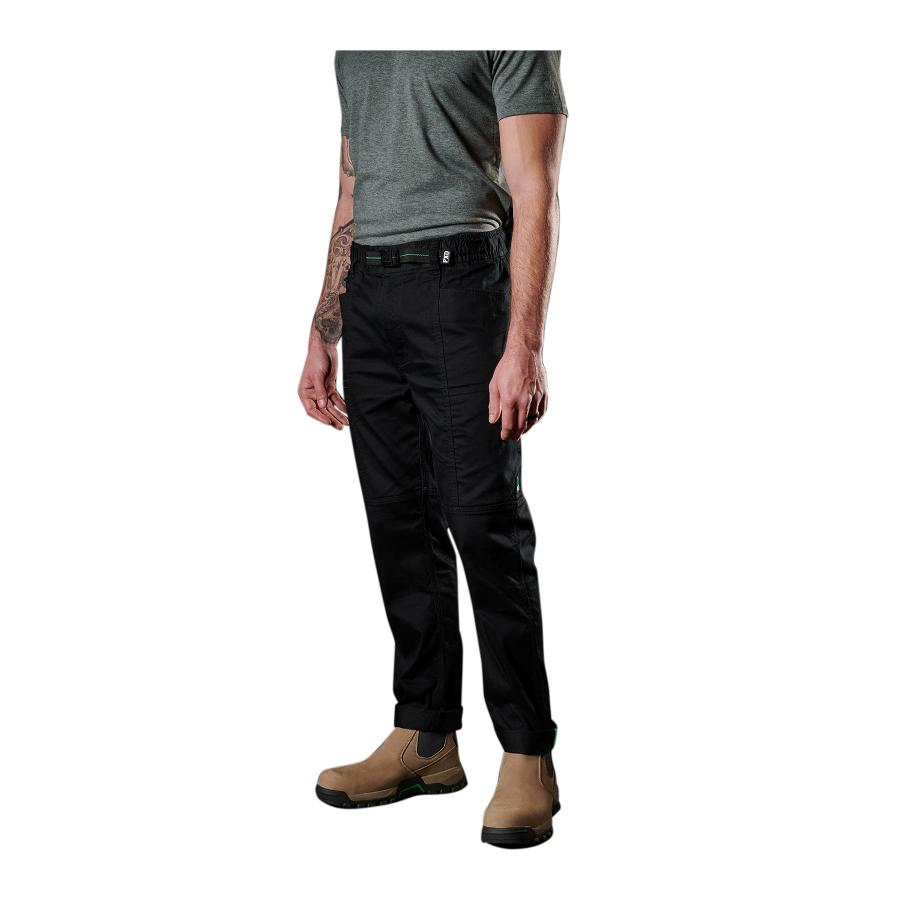 FXD WP-6 Stretch Elastic Waist Work Pants (FX02206018) - Black - LOD  Workwear