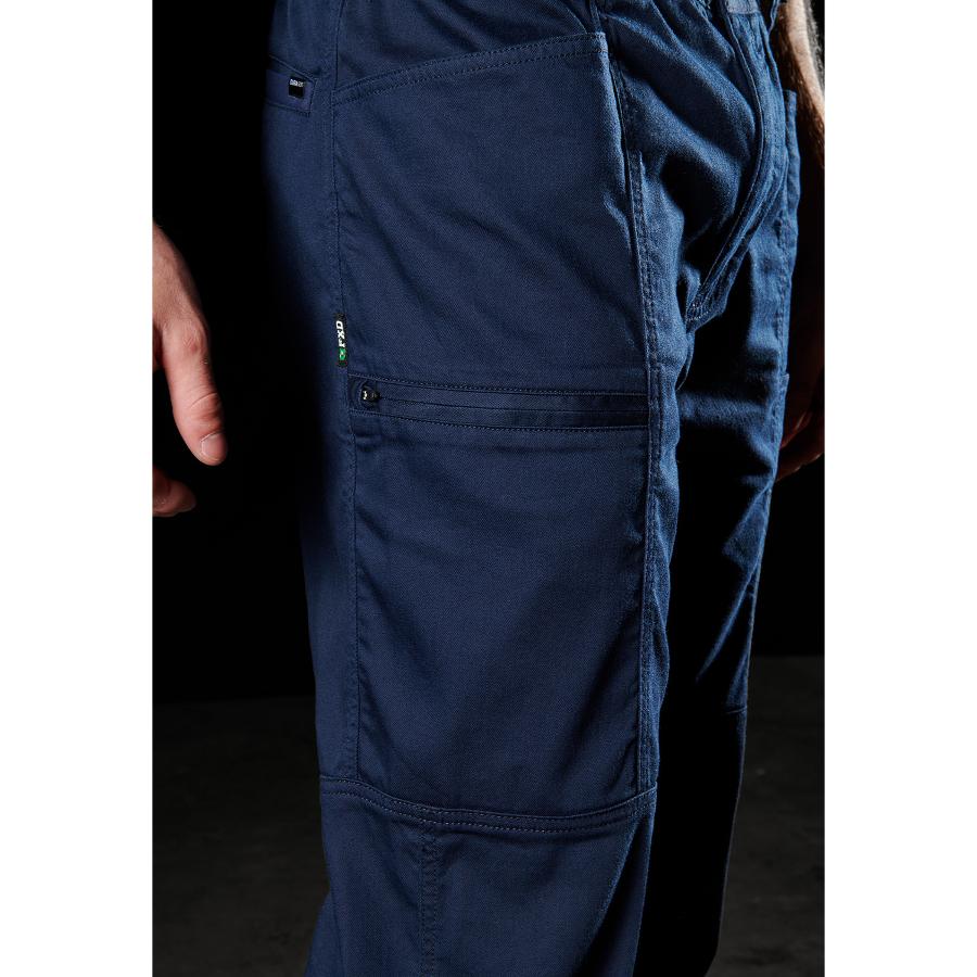 FXD WP-6 Stretch Elastic Waist Work Pants (FX02206018) - Navy - LOD Workwear