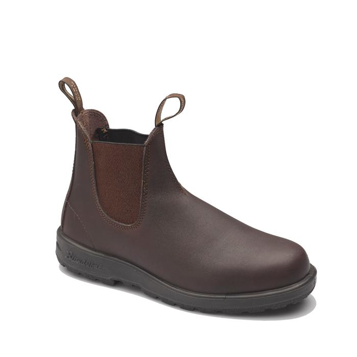 Blundstone 200 Unsiex Elastic Sided Work Boots Chestnut Brown