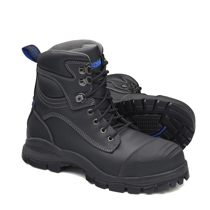 Blundstone 991 Unisex Lace Up Safety Boots - Black - LOD Workwear