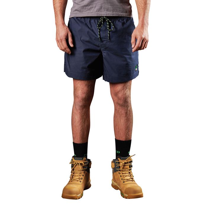 Mens work best sale shorts elastic waist