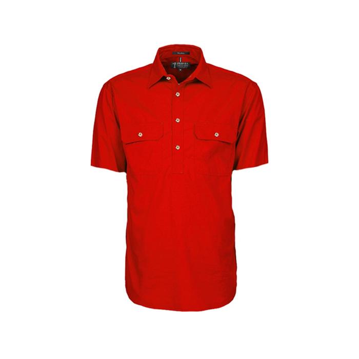 Ritemate RM200CFS Men's Pilbara Closed Front Short Sleeve Shirt - LOD ...