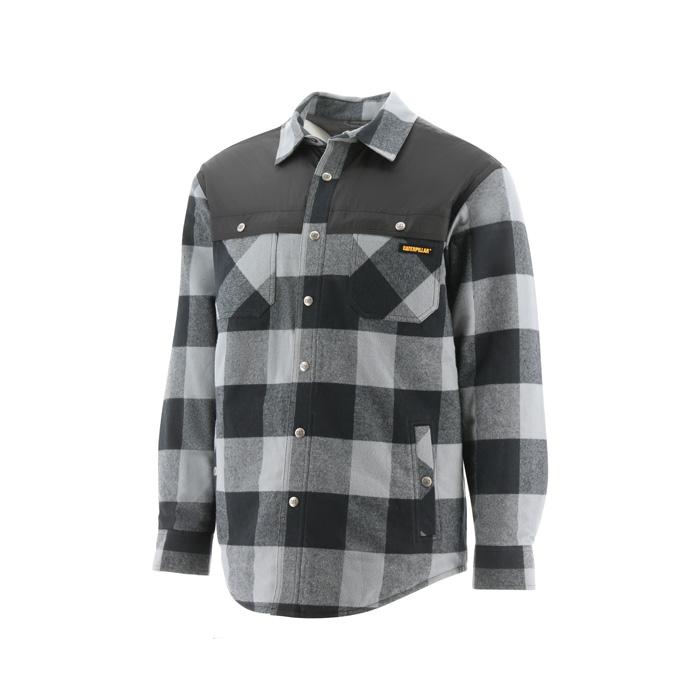 Caterpillar flannel outlet jacket