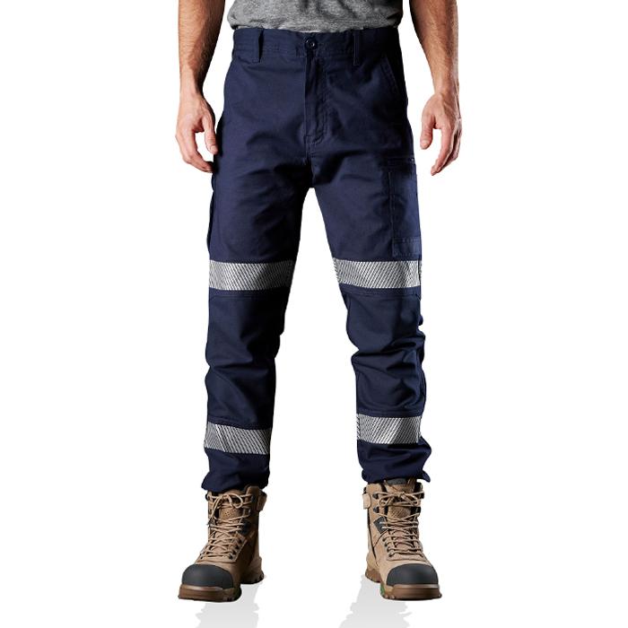 FXD WP-3T Reflective Stretch Work Pants (FX01906010) - Navy - LOD Workwear