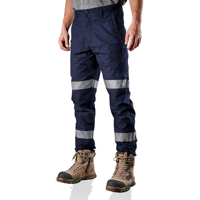 Fxd Wp 3t Reflective Stretch Work Pants Fx01906010 Navy Lod Workwear