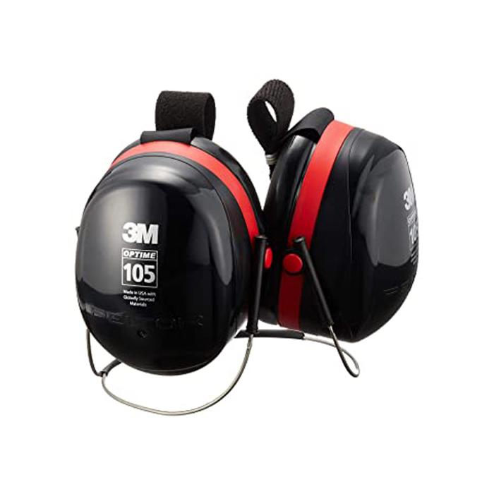 3M Peltor H10B/H540B Behind the Head Earmuff Black/Red LOD Workwear