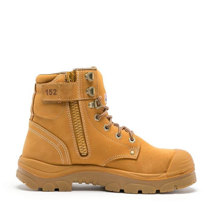 Steel Blue 332152 Argyle Zip Sided Safety Boot with Bump Cap. Wheat ...