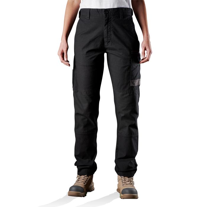 FXD WP-3W Ladies Stretch Work Pants (FX11906200). Black. Size 14 - LOD  Workwear