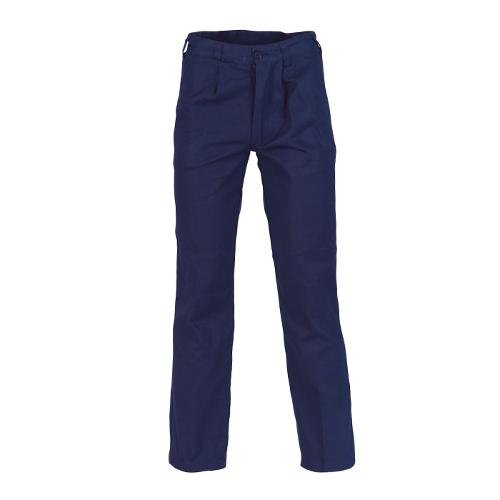 Cotton Drill Work Pants With Reflective Tape - Spartan Aust.