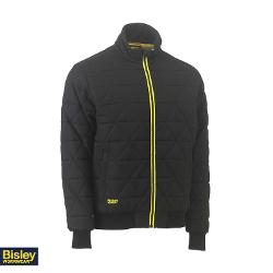 Quilted bomber jacket with sherpa lining - BJ6976 - Bisley Workwear