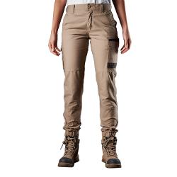 FXD WP-4W Women's Stretch Cuffed Work Pant (FX11906201) - Khaki - LOD  Workwear
